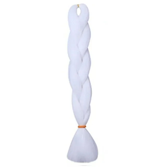 CODA'S Hair Jumbo Braid Műhaj 120cm, 80gr Fehér