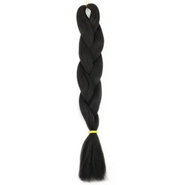 CODA'S Hair Jumbo Braid Műhaj 120cm, 80gr Középbarna