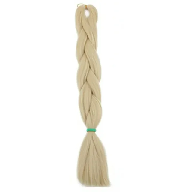 CODA'S Hair Jumbo Braid Műhaj 120cm, 80gr Nagyon Világos Extra Szőke