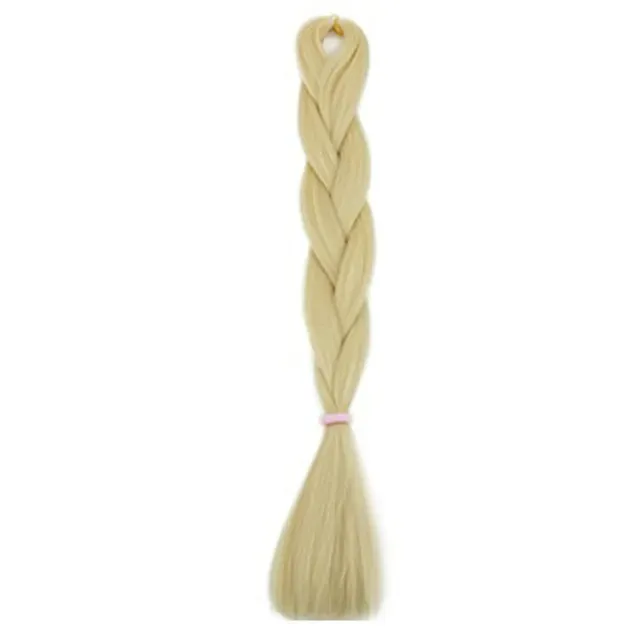 CODA'S Hair Jumbo Braid Műhaj 120cm, 80gr Nagyon Világos Természetes Szőke