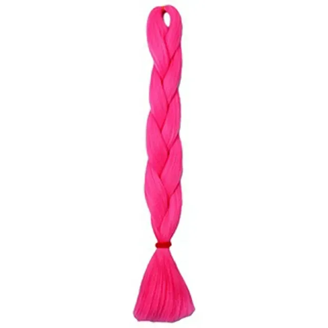 CODA'S Hair Jumbo Braid Műhaj 120cm, 80gr Neon Pink