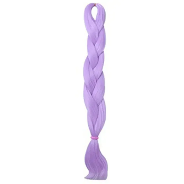 CODA'S Hair Jumbo Braid Műhaj 120cm, 80gr Pasztell Lila