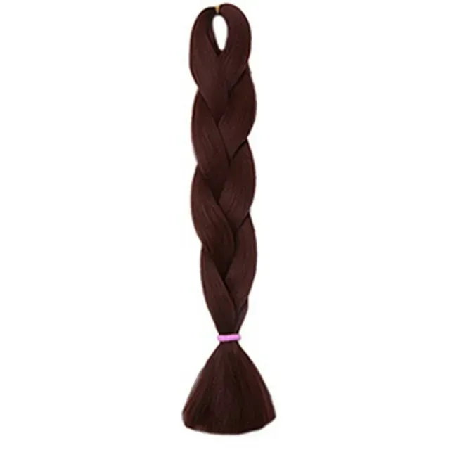 CODA'S Hair Jumbo Braid Műhaj 120cm, 80gr Sötét Rézszőke