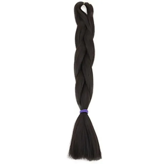 CODA'S Hair Jumbo Braid Műhaj 120cm, 80gr Sötétbarna
