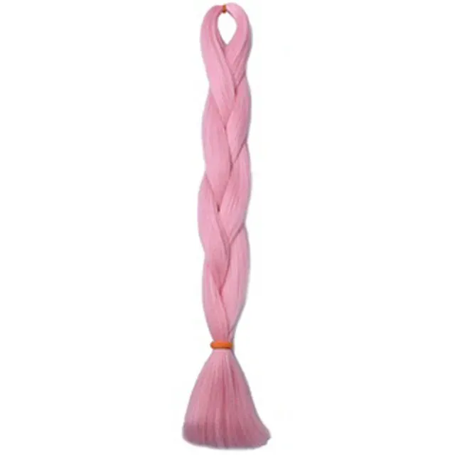 CODA'S Hair Jumbo Braid Műhaj 120cm, 80gr Világos Rózsaszín