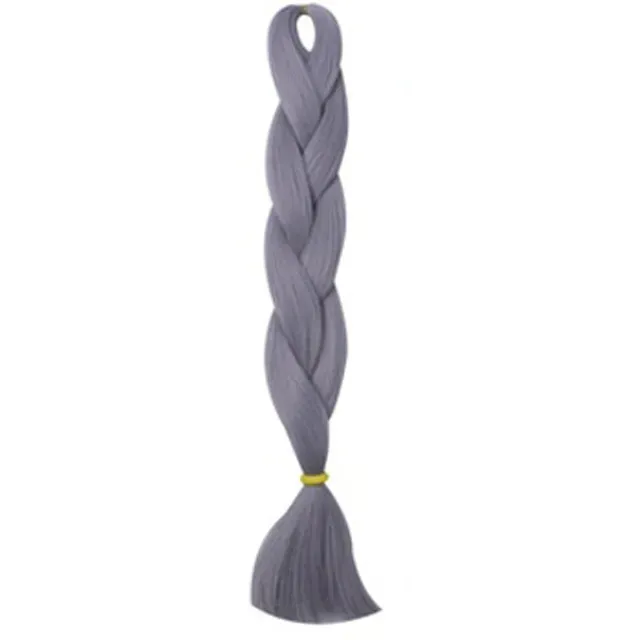 CODA'S Hair Jumbo Braid Műhaj 120cm, 80gr Világosszürke