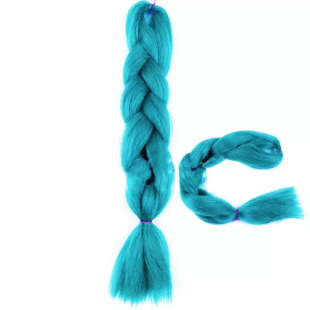 CODA'S Hair Jumbo Braid Műhaj 200cm,165gr/csomag - Babakék