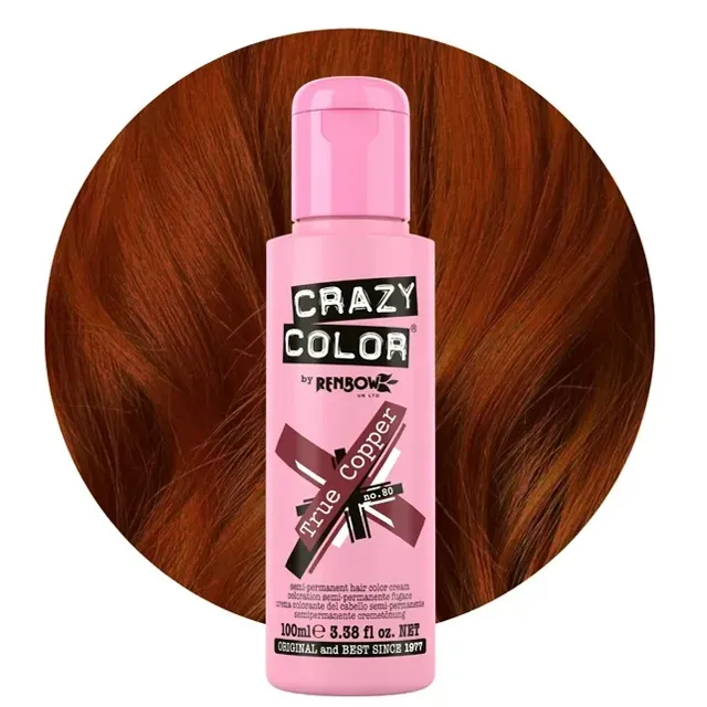 Crazy Color színező 100ml No.80 - True Copper
