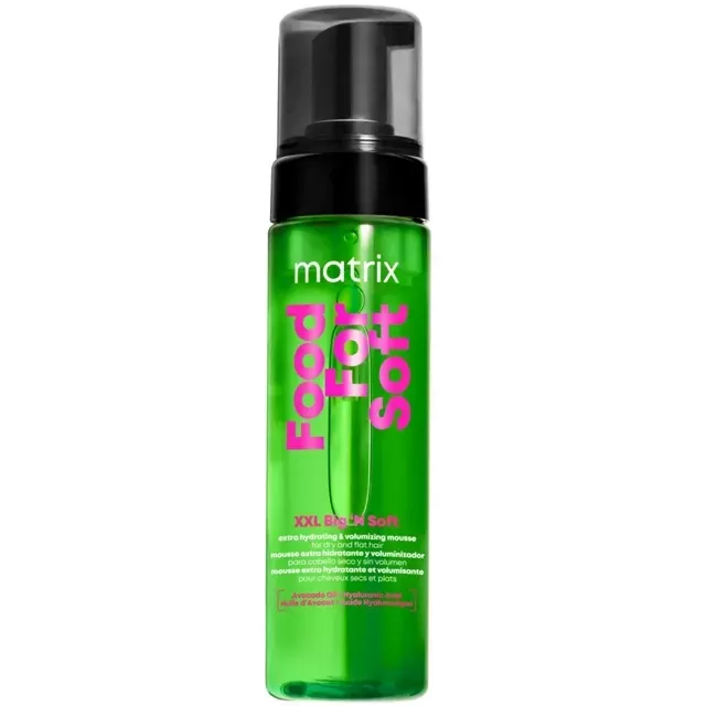 Matrix Food For Soft XXL Volumennövelő Hidratáló Hajhab 200ml