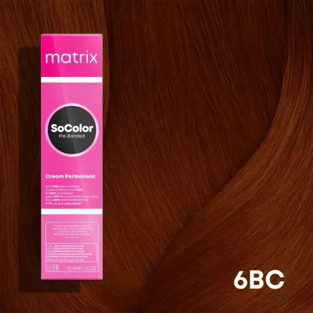 Matrix SoColor Core/Cream Hajfesték 90ml 6BC