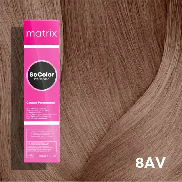 Matrix SoColor Core/Cream Hajfesték 90ml 8AV