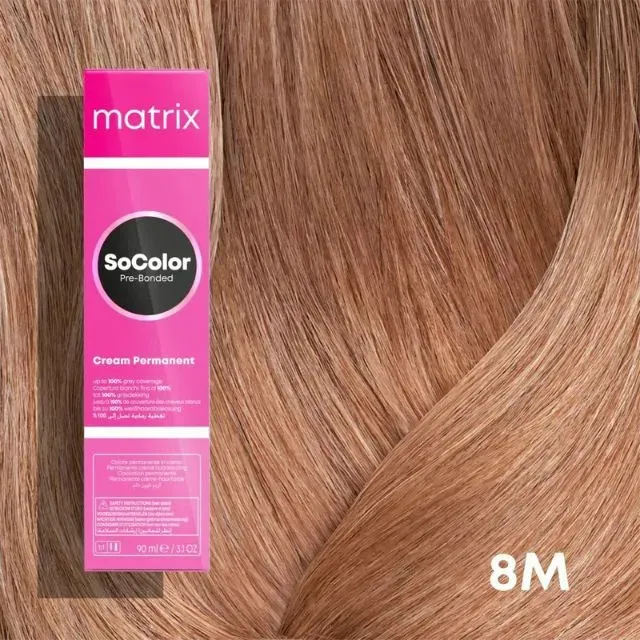 Matrix SoColor Core/Cream Hajfesték 90ml 8M