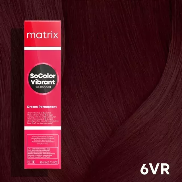Matrix SoColor Vibrant Hajfesték 90ml 6VR