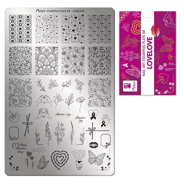 Moyra Körömnyomda Lemez NO.88 Love love