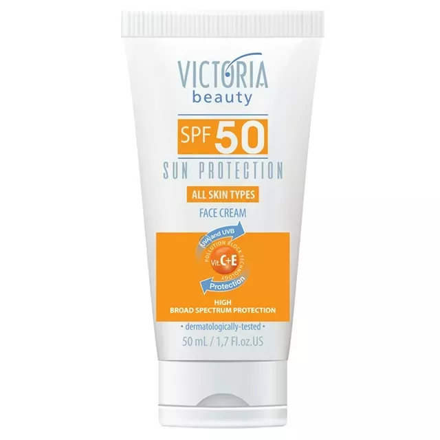 VICTORIA SUN Fényvédő arcra SPF50 50ml
