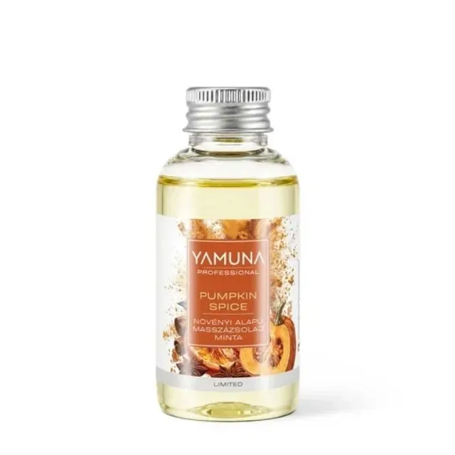 Yamuna Pumpkin spice Masszázsolaj 50ml - Minta