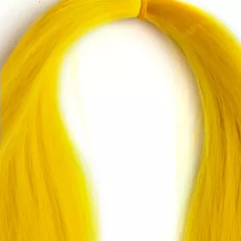 Afro műhaj Jumbo Braid 120cm, 80gr - Yellow
