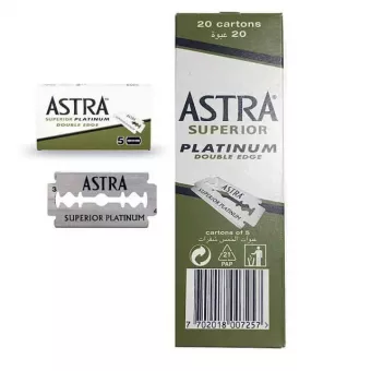 Astra Platinum Borotvapenge kétoldalú 5db 07100