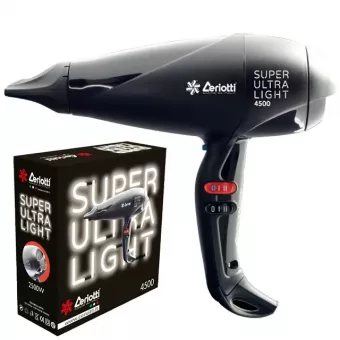 Ceriotti Super Ultra Light Hajszárító 2500W Fekete szín E3238N