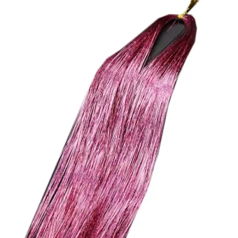 CODA'S Hair Glitterszál, hajba való csillám szál  65# LIGHT PINK