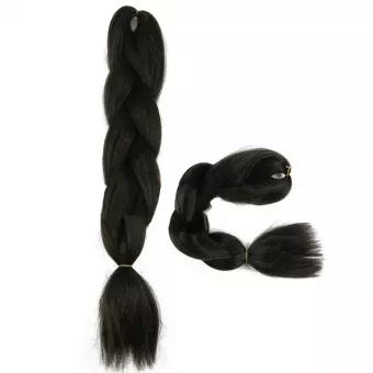 CODA'S Hair Jumbo Braid Műhaj 120cm,100gr/csomag - Fekete