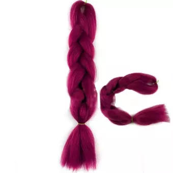 CODA'S Hair Jumbo Braid Műhaj 120cm,100gr/csomag - Rose Red