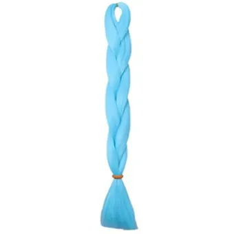 CODA'S Hair Jumbo Braid Műhaj 120cm, 80gr Baby Blue