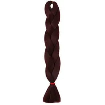 CODA'S Hair Jumbo Braid Műhaj 120cm, 80gr Burgundy