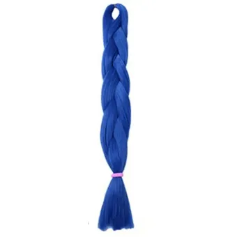 CODA'S Hair Jumbo Braid Műhaj 120cm, 80gr Éjkék