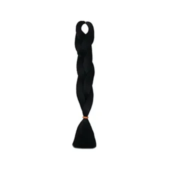 CODA'S Hair Jumbo Braid Műhaj 120cm, 80gr Fekete