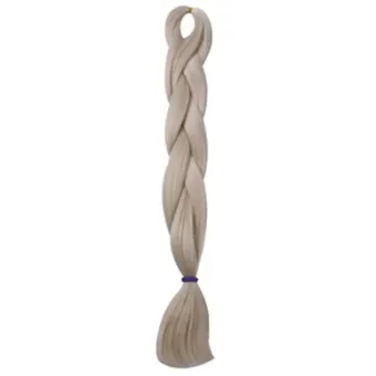 CODA'S Hair Jumbo Braid Műhaj 120cm, 80gr Nagyon Világos Extra Hamvas Szőke