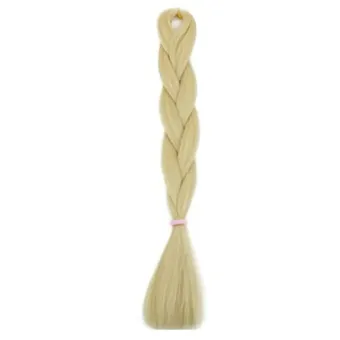 CODA'S Hair Jumbo Braid Műhaj 120cm, 80gr Nagyon Világos Természetes Szőke