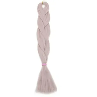 CODA'S Hair Jumbo Braid Műhaj 120cm, 80gr Nagyon Világosszürke