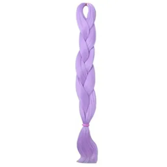 CODA'S Hair Jumbo Braid Műhaj 120cm, 80gr Pasztell Lila
