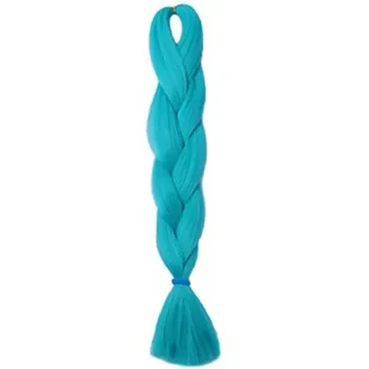 CODA'S Hair Jumbo Braid Műhaj 120cm, 80gr Türkizzöld
