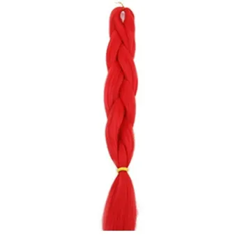 CODA'S Hair Jumbo Braid Műhaj 120cm, 80gr Tűzpiros