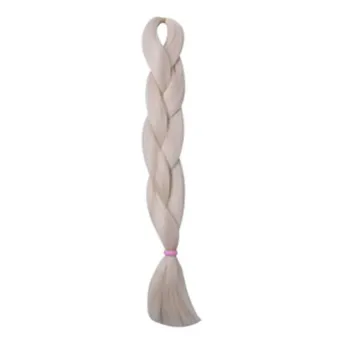 CODA'S Hair Jumbo Braid Műhaj 120cm, 80gr Ultra Világos Hamvas Szőke