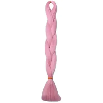 CODA'S Hair Jumbo Braid Műhaj 120cm, 80gr Világos Rózsaszín