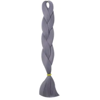 CODA'S Hair Jumbo Braid Műhaj 120cm, 80gr Világosszürke