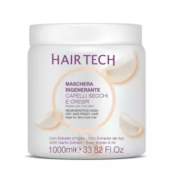 Hair Tech Hajpakolás - száraz, göndör (afro) hajra fokhagyma kivonattal 1000ml
