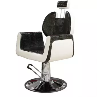 Hajvágó szék férfi Fekete-Fehér SX-926