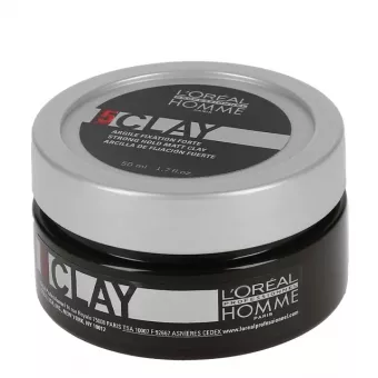 L'Oréal Homme Clay Extra Tartású Matt Wax 50ml