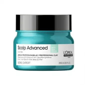 L'Oréal Scalp Advanced 2 az 1-ben Zsírosodás Elleni Pakolás 200ml