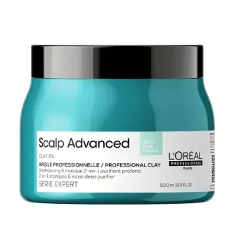 L'Oréal Scalp Advanced 2 az 1-ben Zsírosodás Elleni Pakolás 500ml