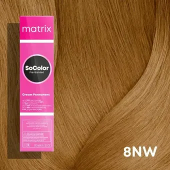 Matrix SoColor Core/Cream Hajfesték 90ml 8NW