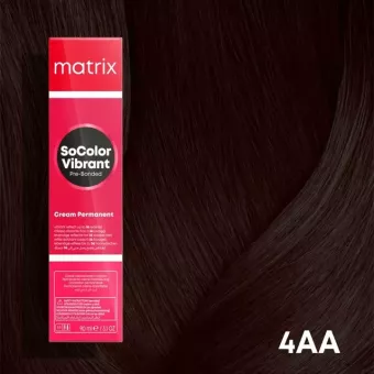 Matrix SoColor Vibrant Hajfesték 90ml 4AA