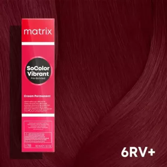 Matrix SoColor Vibrant Hajfesték 90ml 6RV+