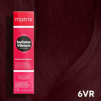 Matrix SoColor Vibrant Hajfesték 90ml 6VR