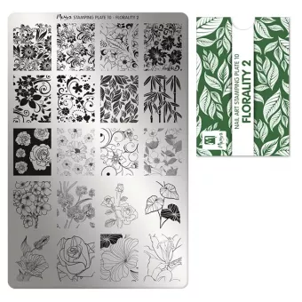 Moyra Körömnyomda lemez NO.10 Florality 2.