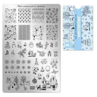 Moyra Körömnyomda lemez NO.101 Wintertime